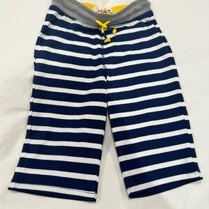 Mini Boden Kids Navy and White Striped short